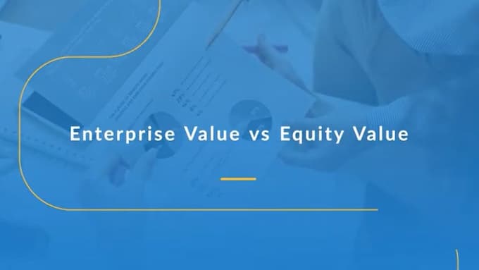 what are the similarities and differences between enterprise value and equity value